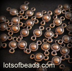 Copper link connector bead